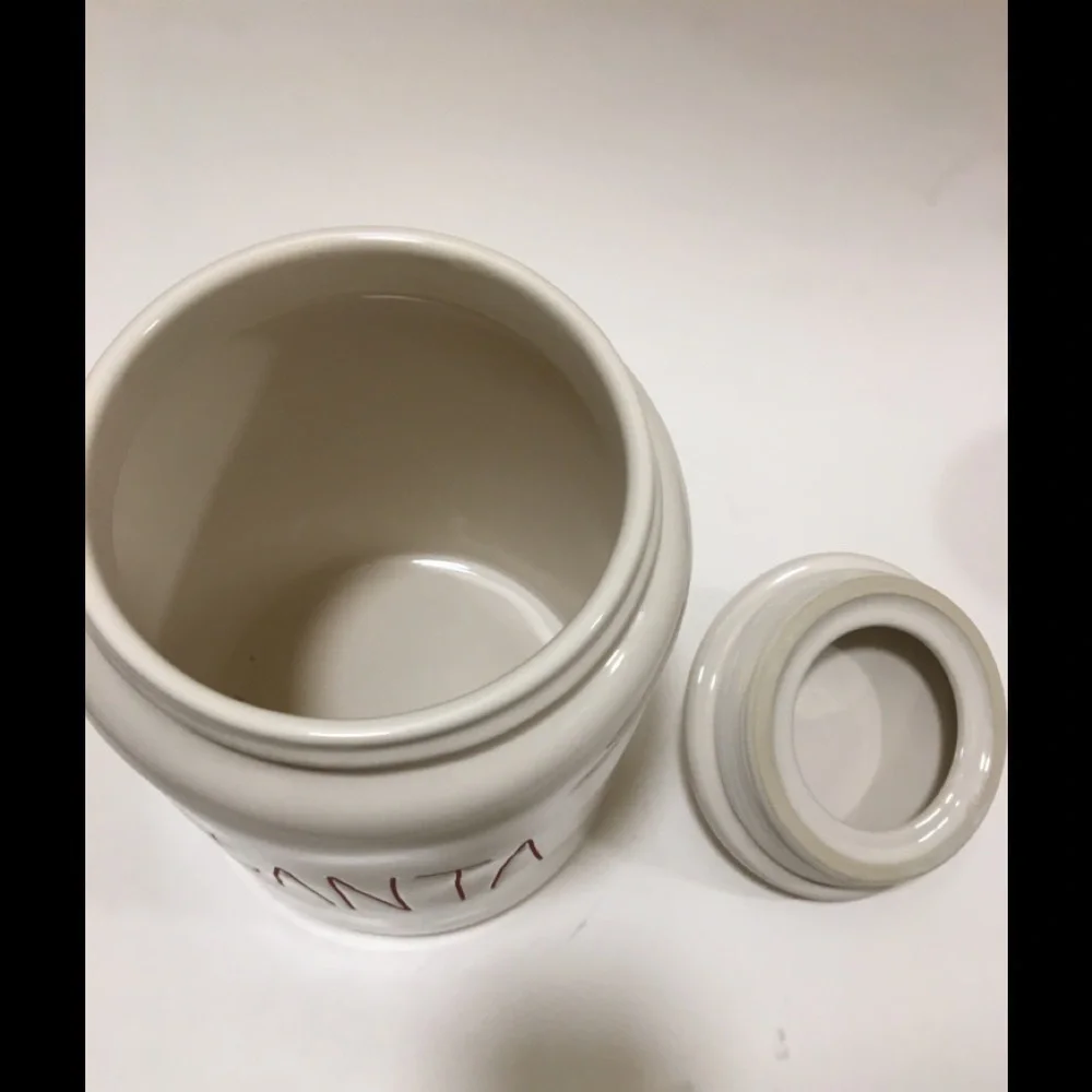 New Rae Dunn “SANTA” Christmas Jar